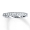 Thumbnail Image 0 of Diamond Anniversary Band 1/2 ct tw Round-cut 14K White Gold