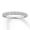 Thumbnail Image 1 of Diamond Anniversary Band 1/4 ct tw Round-cut 14K White Gold