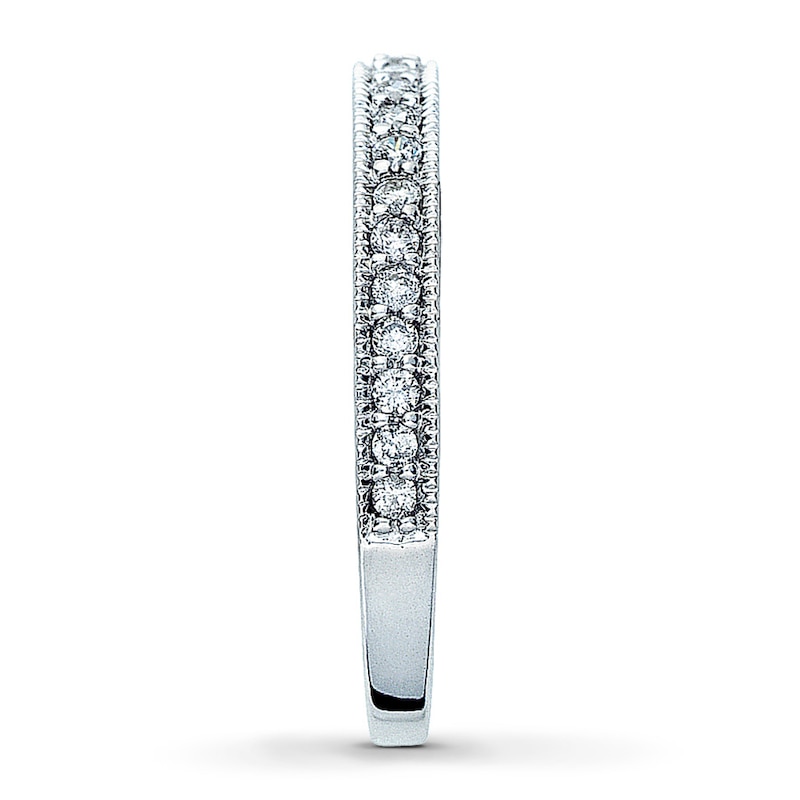 Main Image 3 of Diamond Anniversary Band 1/4 ct tw Round-cut 14K White Gold