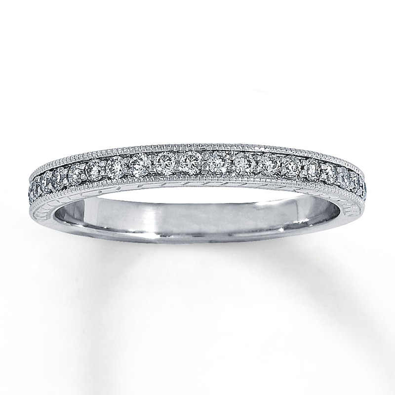 Women's Diamond Band 1/4 ct tw Round-Cut 14K White Gold