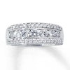 Thumbnail Image 0 of Diamond Ring 1 ct tw Round-Cut 14K White Gold