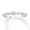 Thumbnail Image 0 of Diamond Anniversary Band 1/10 ct tw Round-cut 10K White Gold