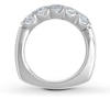 Thumbnail Image 1 of Diamond Anniversary Band 1 ct tw Round-cut 18K White Gold