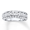 Thumbnail Image 0 of Diamond Anniversary Band 2 ct tw Round Ideal-cut 18K White Gold