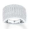 Thumbnail Image 1 of Diamond Anniversary Band 1 ct tw Round-cut 10K White Gold