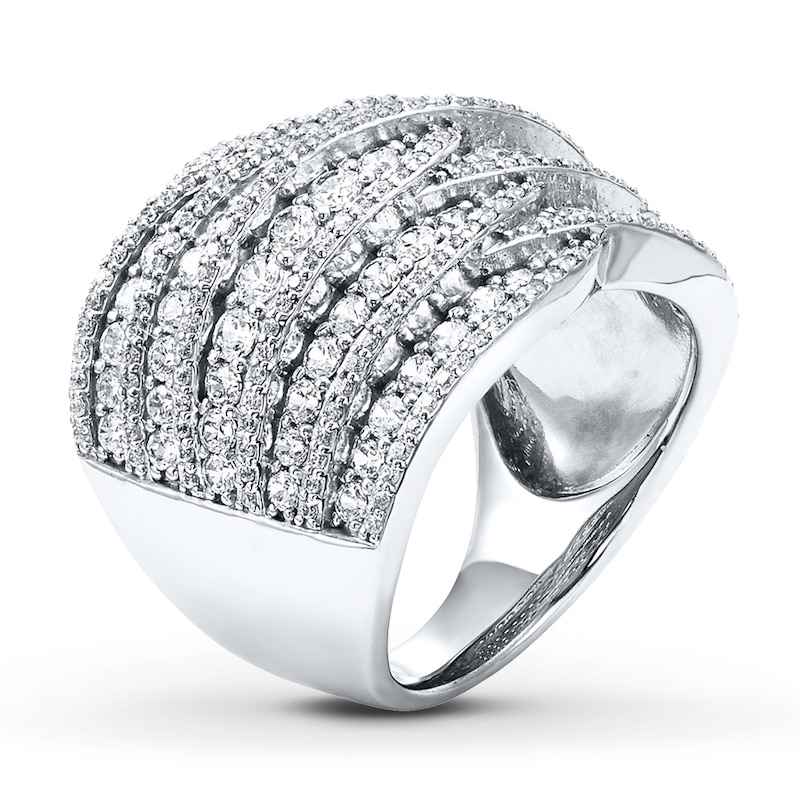 Main Image 2 of Diamond Anniversary Band 2-1/2 ct tw Round-cut 14K White Gold