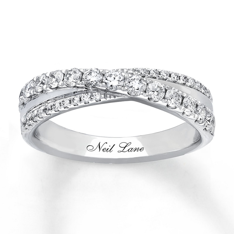 Neil Lane Diamond Band 5/8 ct tw Round-cut 14K White Gold