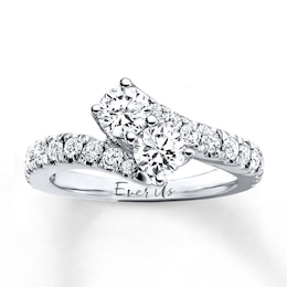Ever Us Two-Stone Ring 1-1/2 ct tw Diamonds 14K White Gold