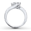 Thumbnail Image 3 of Ever Us Two-Stone Ring 1-1/2 ct tw Diamonds 14K White Gold
