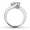Thumbnail Image 4 of Ever Us Two-Stone Ring 1-1/2 ct tw Diamonds 14K White Gold