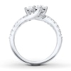 Thumbnail Image 3 of Ever Us Two-Stone Ring 1 ct tw Diamonds 14K White Gold