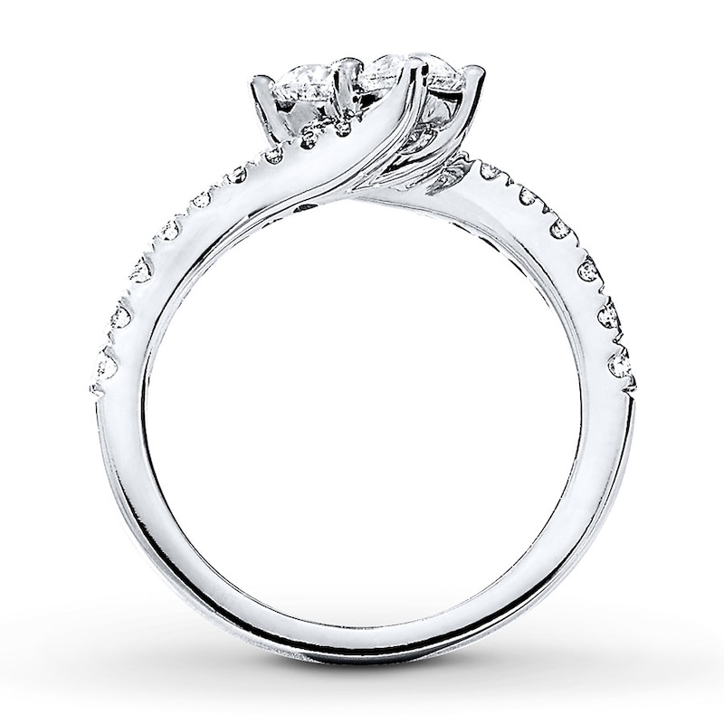 Ever Us Two-Stone Ring 1 ct tw Diamonds 14K White Gold