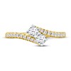 Thumbnail Image 2 of Ever Us Two-Stone Diamond Ring 1/2 ct tw 14K Yellow Gold