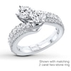 Thumbnail Image 2 of Ever Us Diamond Band 1/3 ct tw Diamonds 14K White Gold