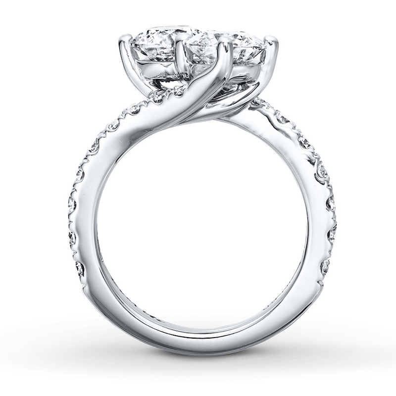 Ever Us Two-Stone Ring 3 ct tw Diamonds 14K White Gold