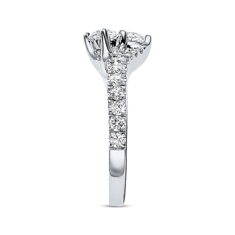 Main Image 3 of Ever Us SI2 Quality Two-Stone Diamond Ring 1-1/2 ct tw 14K Gold
