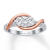 Thumbnail Image 0 of Ever Us SI2 Quality Two-Stone Ring 1 ct tw Diamonds 14K Gold