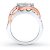 Thumbnail Image 1 of Ever Us SI2 Quality Two-Stone Ring 1 ct tw Diamonds 14K Gold