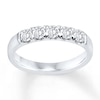 Thumbnail Image 0 of Diamond Anniversary Band 1/2 ct tw Round-cut 14K White Gold