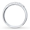 Thumbnail Image 2 of Diamond Anniversary Band 1/2 ct tw Round-cut 14K White Gold