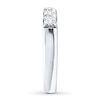 Thumbnail Image 3 of Diamond Anniversary Band 1/2 ct tw Round-cut 14K White Gold