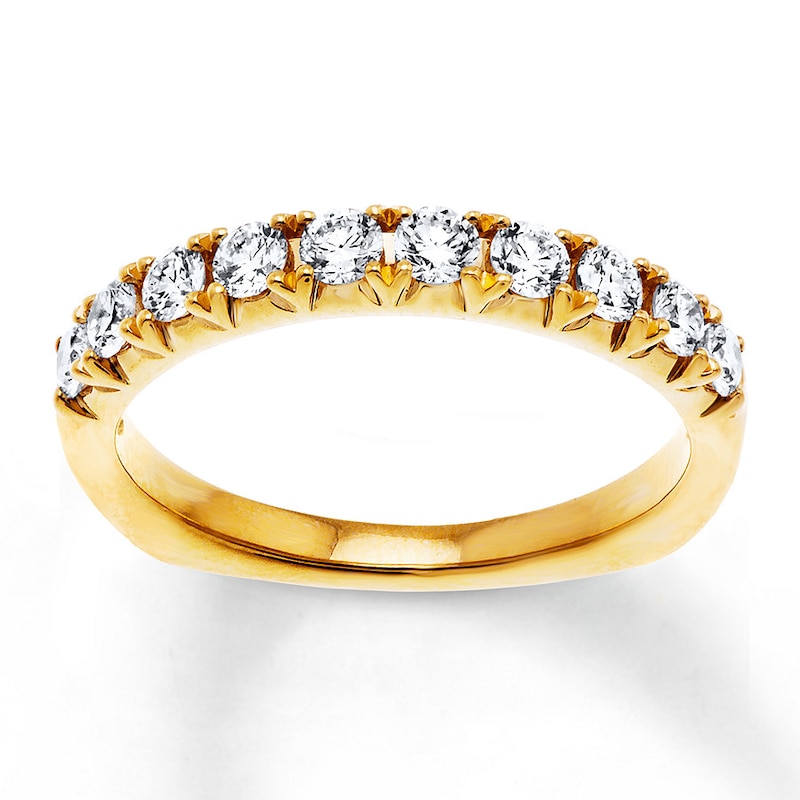 Diamond Anniversary Band 5/8 ct tw 18K Yellow Gold