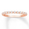 Thumbnail Image 1 of Diamond Anniversary Band 1/4 ct tw Round-cut 14K Rose Gold