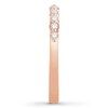 Thumbnail Image 3 of Diamond Anniversary Band 1/4 ct tw Round-cut 14K Rose Gold