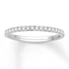 Thumbnail Image 1 of Colorless Diamond Anniversary Band 1/4 ct tw 14K White Gold