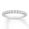 Thumbnail Image 0 of Colorless Diamond Anniversary Band 1/2 ct tw 14K White Gold