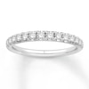 Thumbnail Image 1 of Colorless Diamond Anniversary Band 1/2 ct tw 14K White Gold