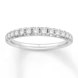 Colorless Diamond Anniversary Band 1/2 ct tw 14K White Gold