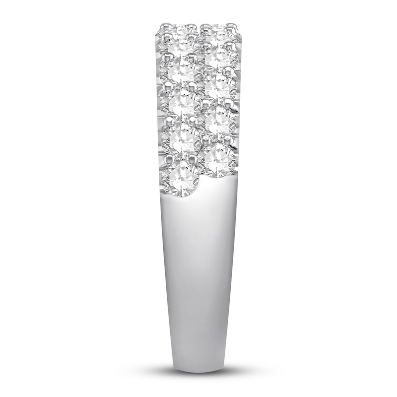 Main Image 3 of Diamond Anniversary Band 1-1/2 ct tw Round 14K White Gold