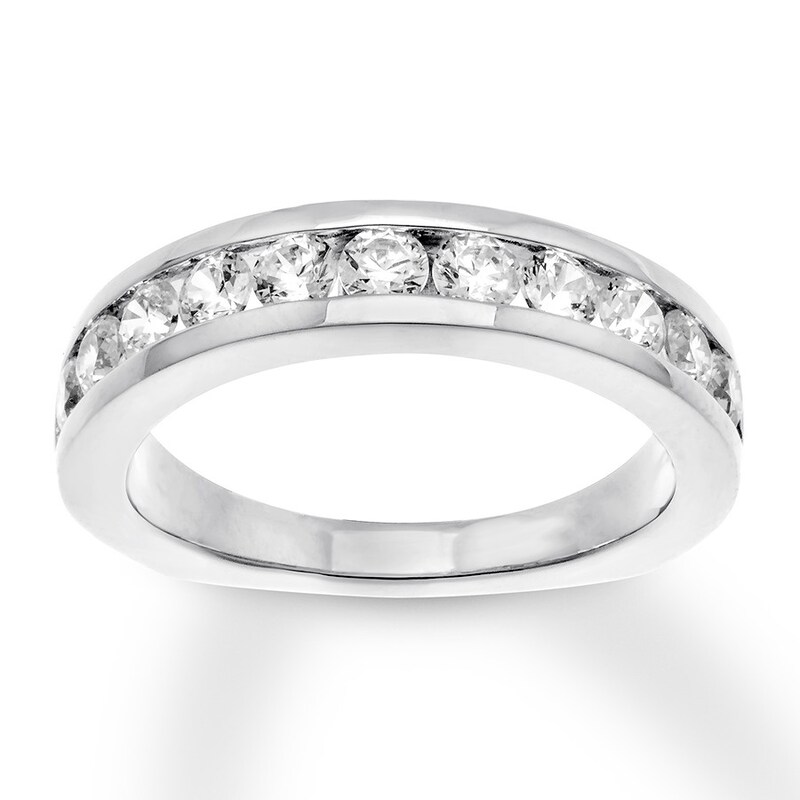 Diamond Anniversary Band 1 ct tw 18K White Gold