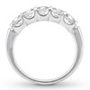 Thumbnail Image 2 of Diamond Anniversary Ring 1 carat tw Round 14K White Gold