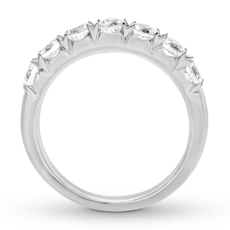 Diamond Anniversary Band 1 carat tw Round-cut 14K White Gold