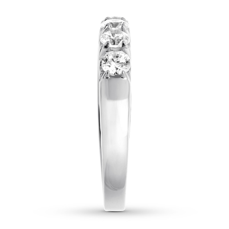 Diamond Anniversary Band 1 carat tw Round-cut 14K White Gold