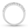 Thumbnail Image 2 of Diamond Anniversary Band 1/2 carat tw Round-cut 14K White Gold
