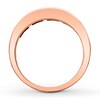 Thumbnail Image 1 of Diamond Anniversary Band 1/2 ct tw Princess-cut 14K Rose Gold