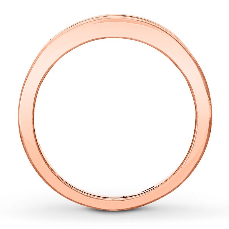 Diamond Anniversary Band 1/4 ct tw Princess-cut 14K Rose Gold