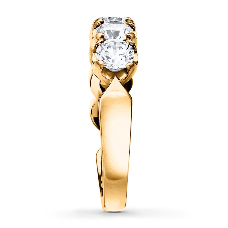 Diamond Anniversary Band 1 ct tw Round-cut 14K Yellow Gold