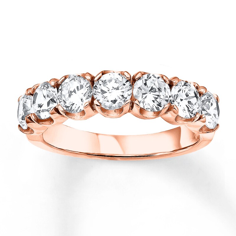 Diamond Anniversary Band 1 ct tw Round-cut 14K Rose Gold