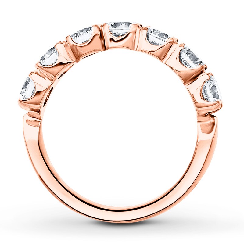 Diamond Anniversary Band 1 ct tw Round-cut 14K Rose Gold