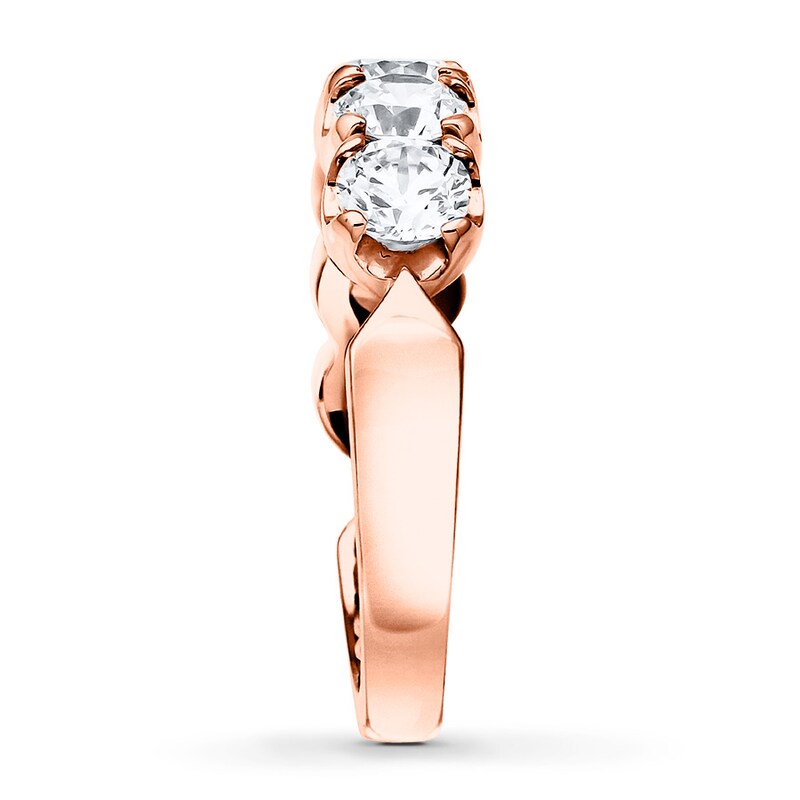 Diamond Anniversary Band 1 ct tw Round-cut 14K Rose Gold