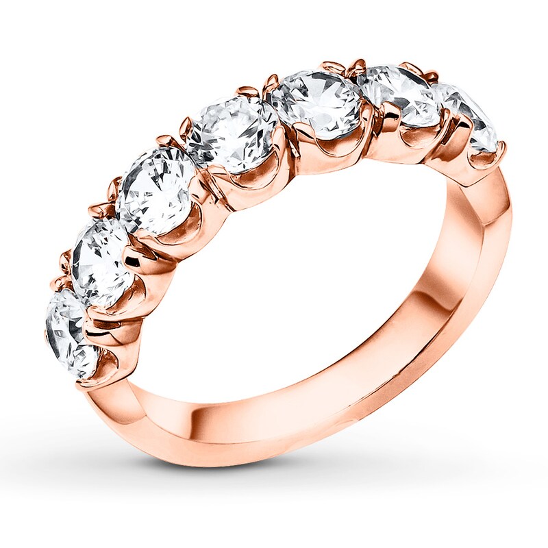 Diamond Anniversary Band 1 ct tw Round-cut 14K Rose Gold