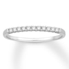 Thumbnail Image 0 of Diamond Anniversary Band 1/10 ct tw Round-cut 10K White Gold