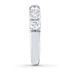 Thumbnail Image 3 of Diamond Anniversary Band 1-1/2 ct tw Round 18K White Gold