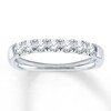 Thumbnail Image 1 of Diamond Anniversary Band 1/2 ct tw Round 18K White Gold