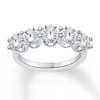 Thumbnail Image 0 of Diamond Anniversary Ring 1-3/4 ct tw Round-cut 14K White Gold