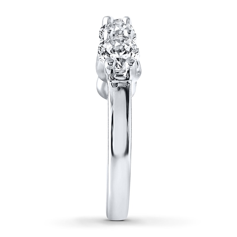 Diamond Anniversary Ring 1-3/4 ct tw Round-cut 14K White Gold